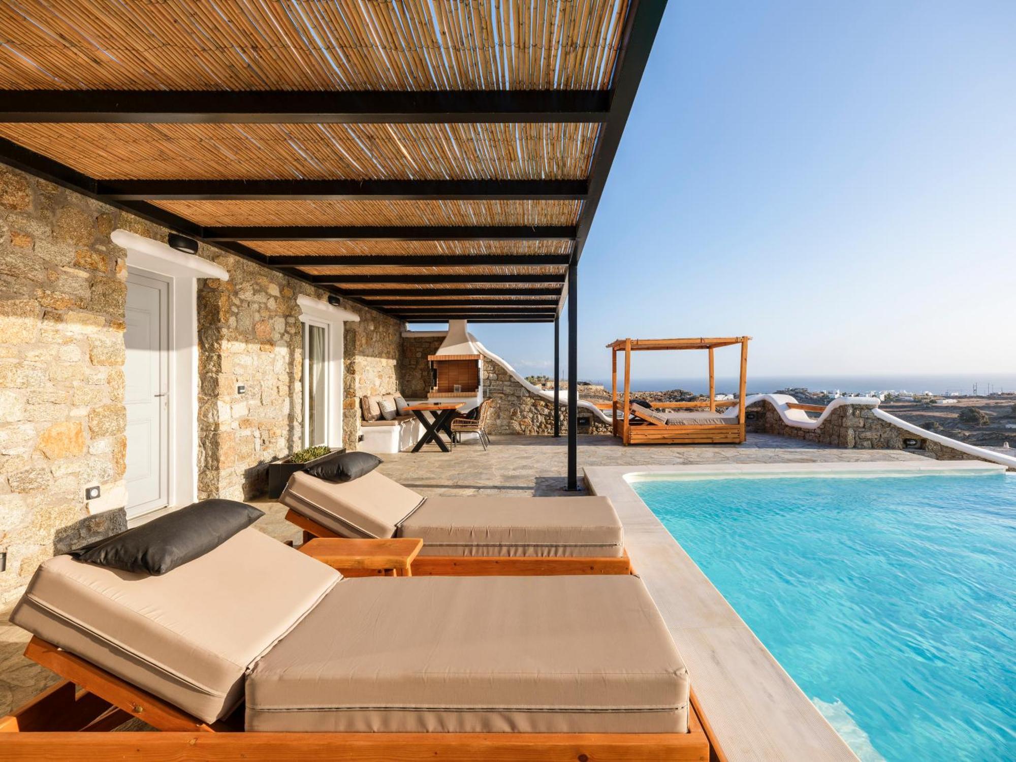 Villa Evi Luxury Residences Mykonos Town Esterno foto